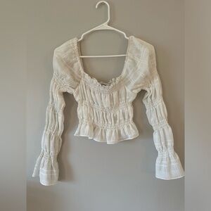 Princess Polly white blouse